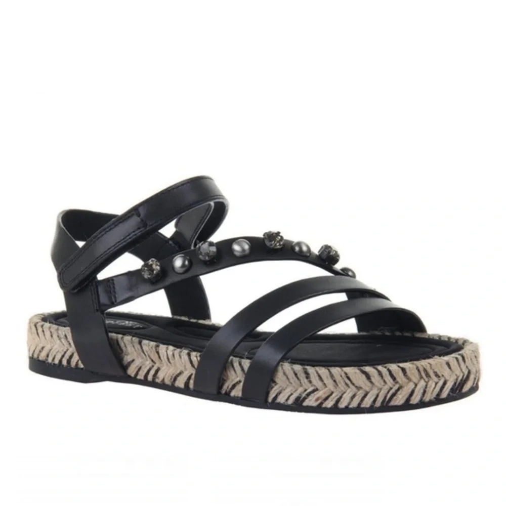 NAKED FEET | Arko Espadrille Embellished Sandal 8